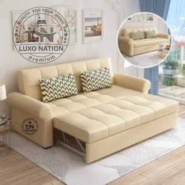 Luxo Nation 3 Seater Sofa Cum Bed – Sleek Design & Premium Comfort